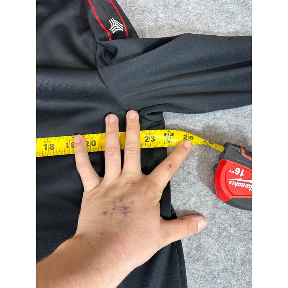 Adidas Tango Tape Club House Track Jacket Mens XL Black Red Full Zip Athleisure - Picture 3 of 6